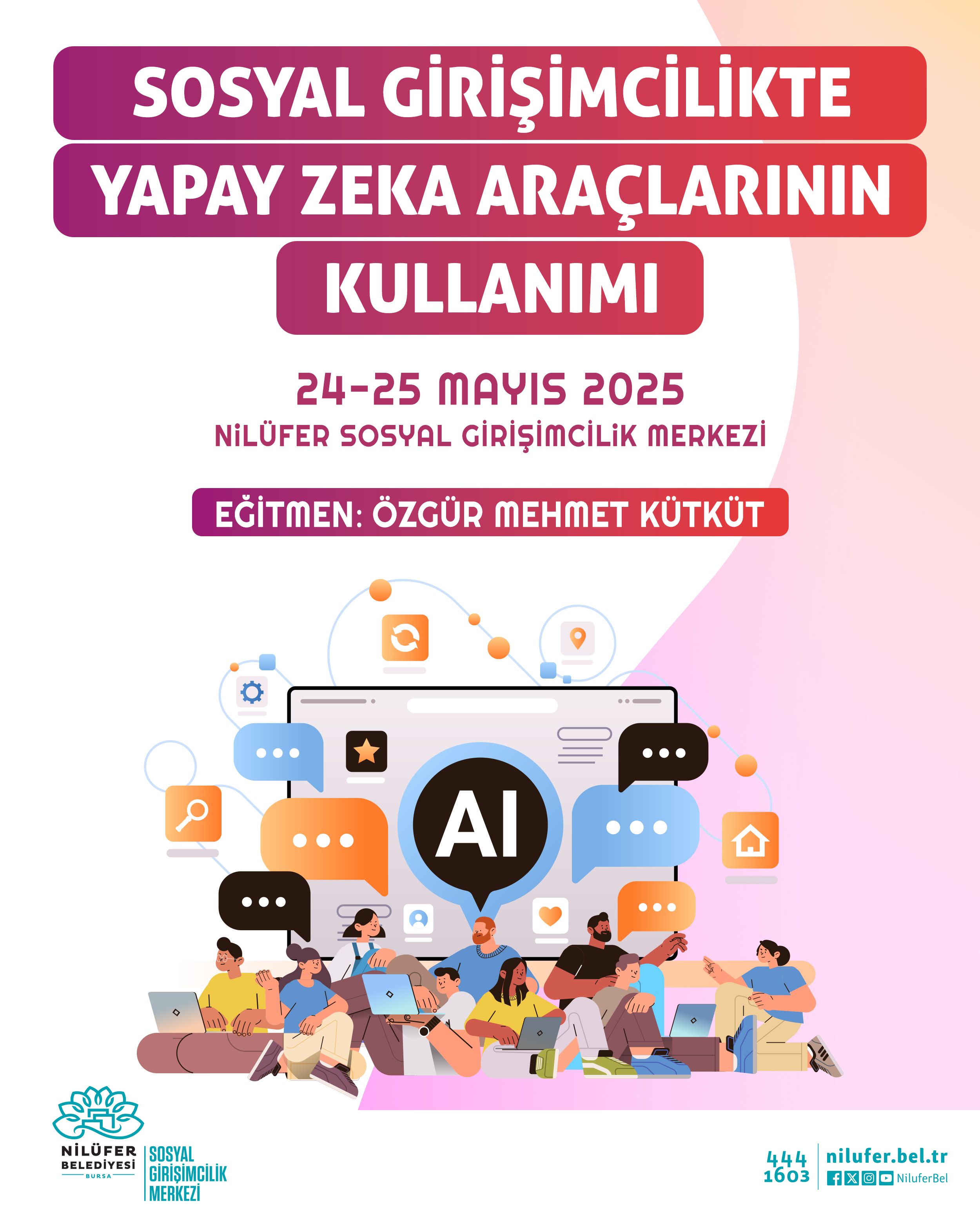 Sosyal Girişimcilikte Yapay Zeka Araçlarının Kullanımı Eğitimi