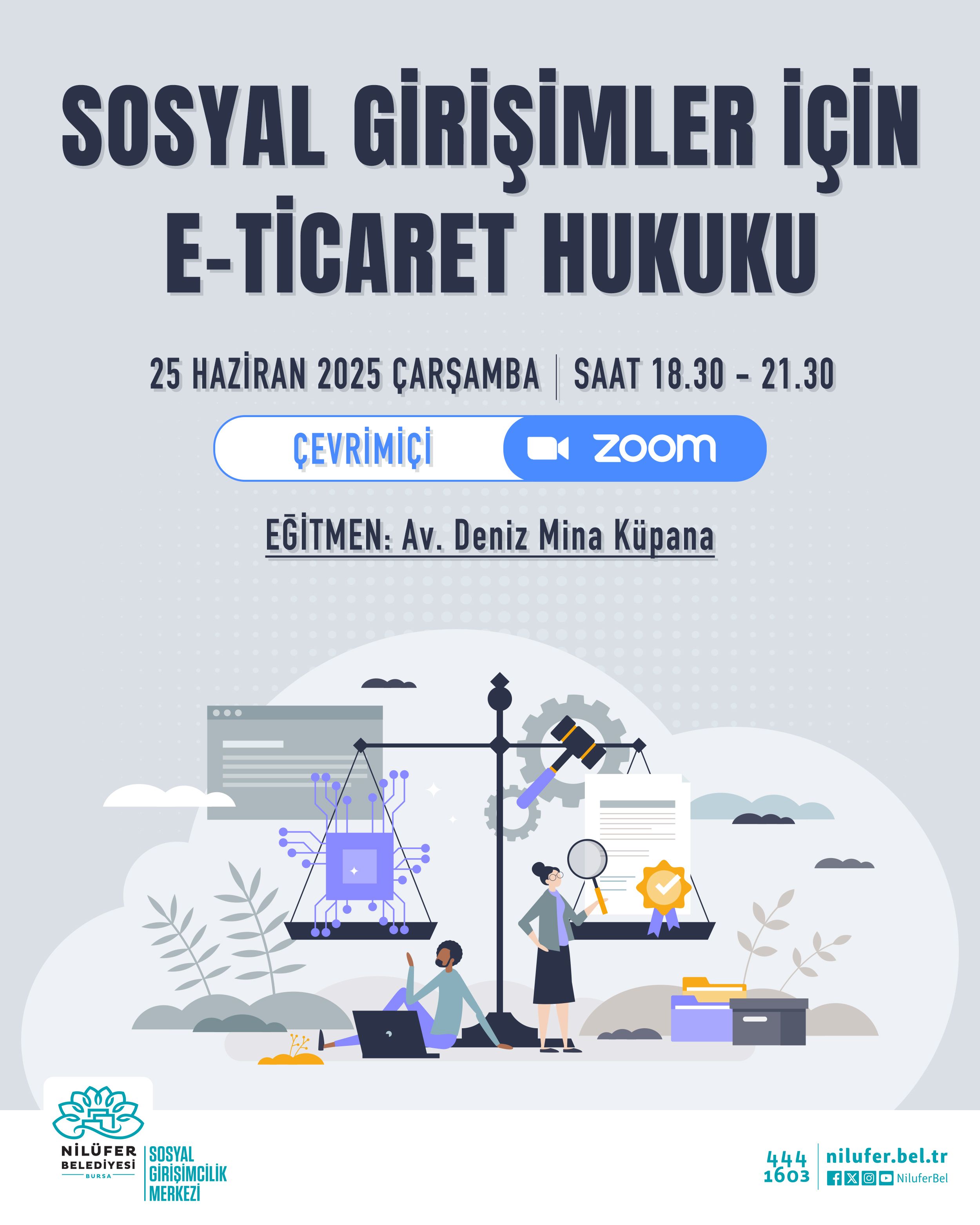Sosyal Girişimler İçin E-Ticaret Hukuku Semineri