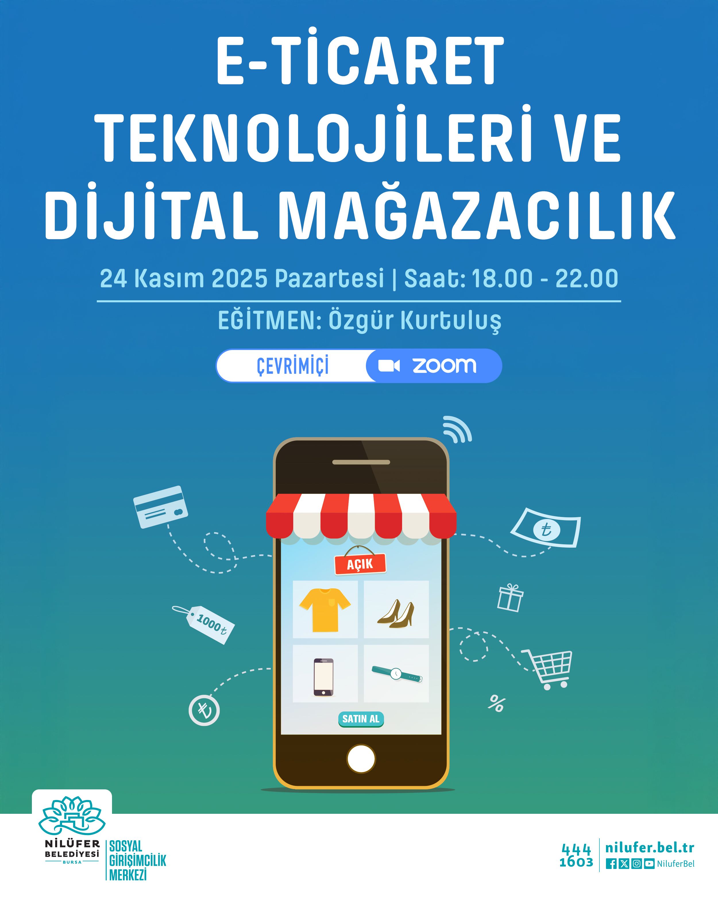 E-Ticaret Teknolojileri ve Dijital Mağazacılık Semineri