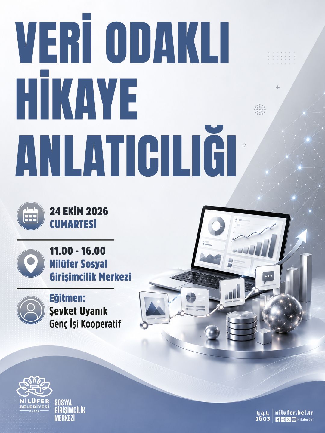 Veri Odaklı Hikâye Anlatıcılığı Eğitimine Davetlisiniz!