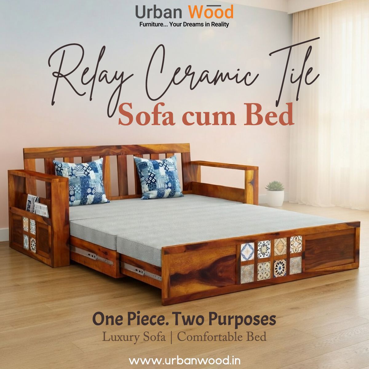 Transform Your Room with a Stylish Sofa Cum Bed